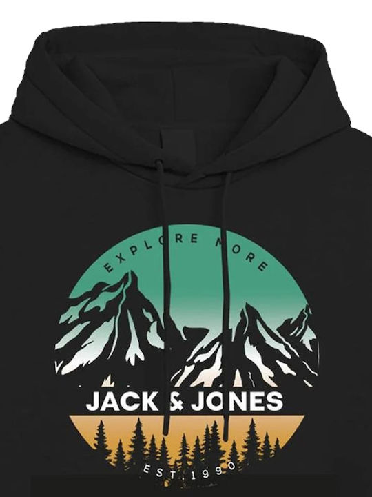 Jack & Jones black with Hood