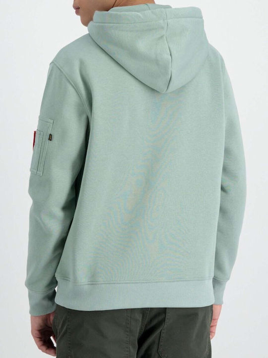 Alpha Industries Green with Hood