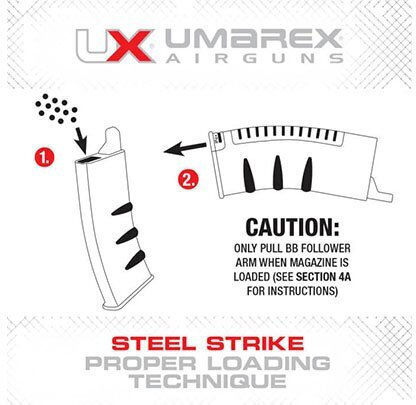 Umarex Steel Strike 4.5мм 6 изстрела 2252120