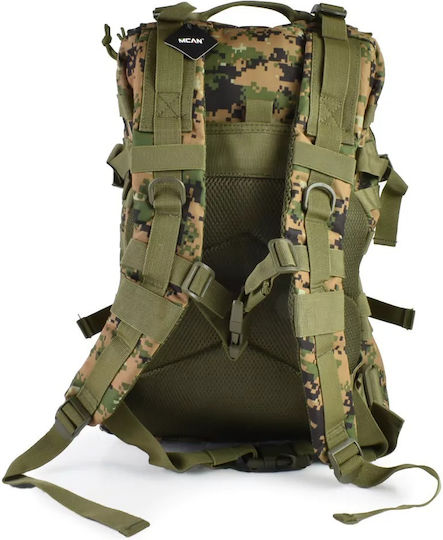 Mcan Στρατιωτικό Σακίδιο Πλάτης Digital Camo