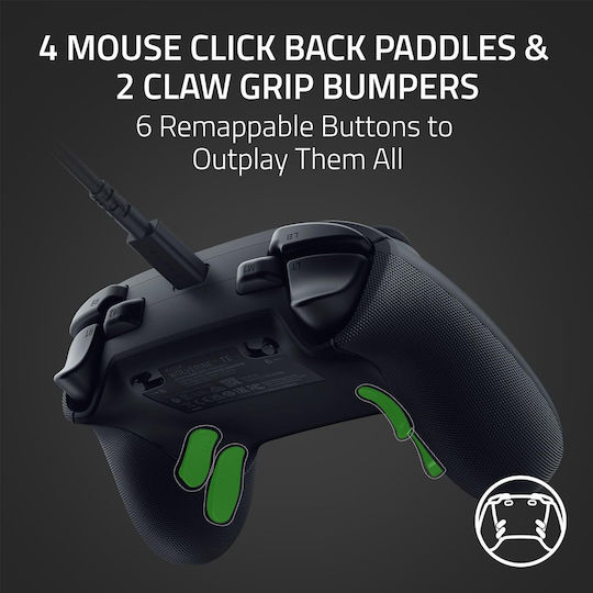 Razer Wolverine V3 Tournament Edition Wired Gamepad with Hall Effect Sticks for PC / Xbox Series Black
