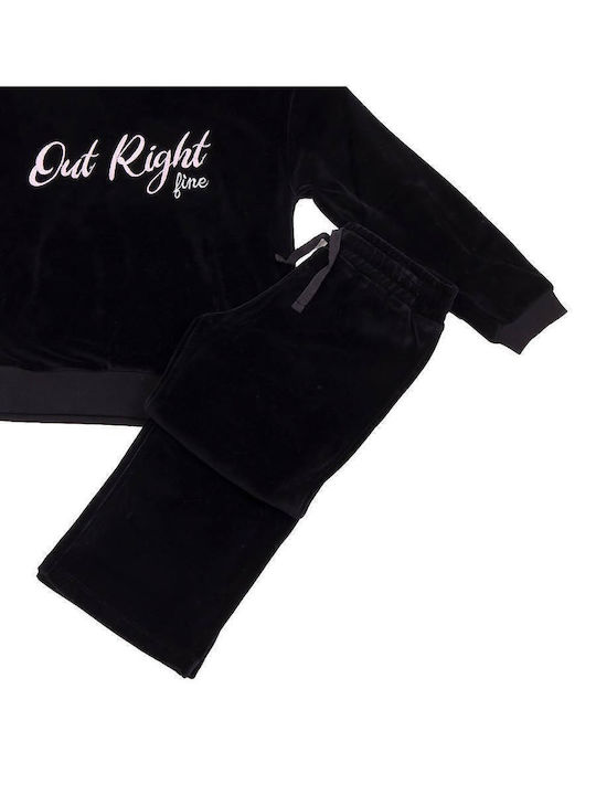 Kinder Sweatpants Set - Jogginganzug Black 2Stück