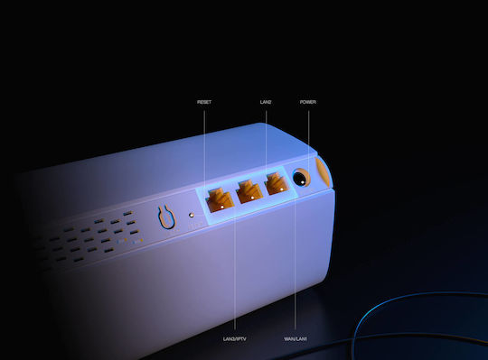 Tenda MX12 WiFi-Mesh-Netzwerk Zugriffspunkt Wi-Fi 6 Dualband (2,4 & 5 GHz) in Doppelter Bausatz