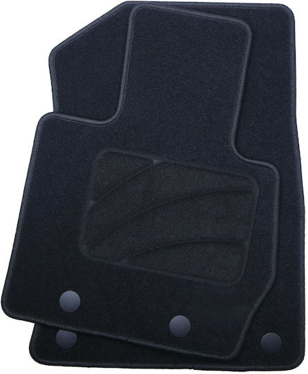 OCC Motorsport Set of Front and Rear Mats 5pcs from Carpet for BMW X3 Black S37115706