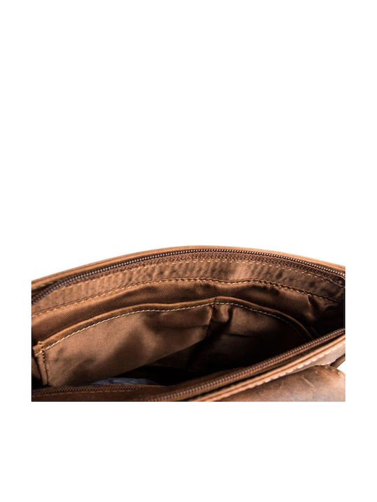 Leather Men's Bag Shoulder / Crossbody Brown