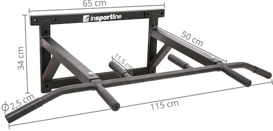 inSPORTline RK130 Μονόζυγο Τοίχου για Χρήστη έως 150kg