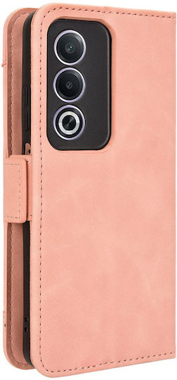 Book Δερματίνης / Πλαστικό / Σιλικόνης Ροζ (Oppo A80 5G)