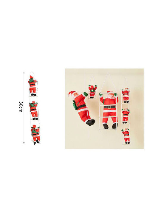 Dekorativer Weihnachtsmann Rot