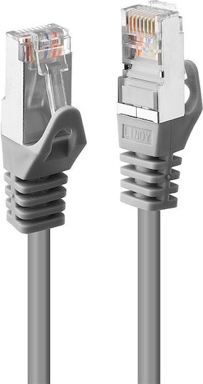 Lindy U/FTP (STP) Cat.6 Ethernet Network Cable 1.5m Gray