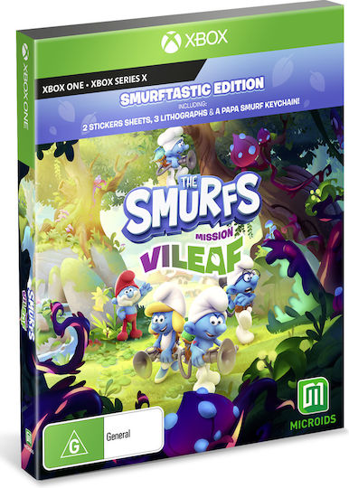 The Smurfs: Mission Vileaf Smurftastic Edition Xbox Series X Game