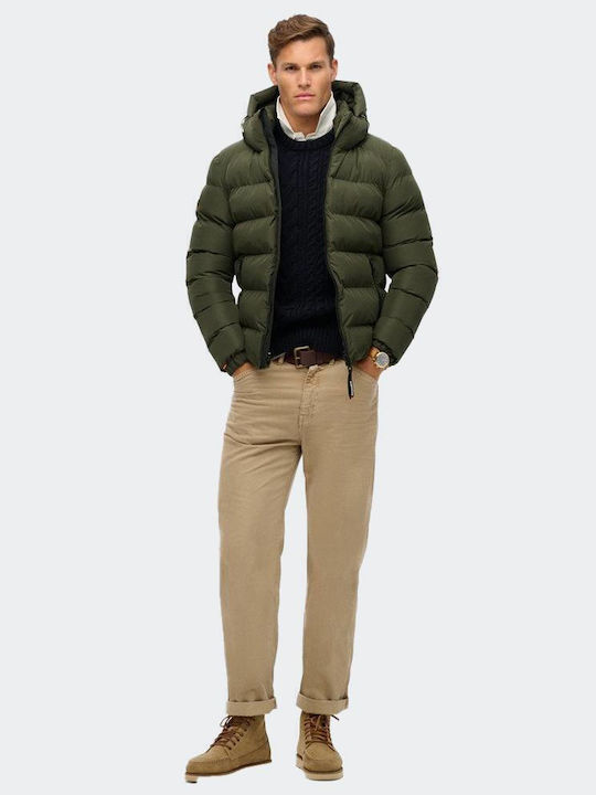D2 Sdcd Jacket Puffer Khaki
