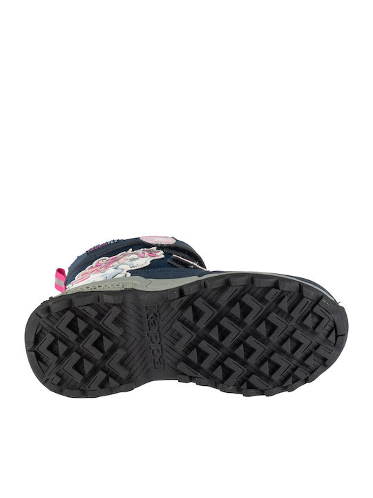 Kinderstiefeletten mit Klettverschluss Marineblau