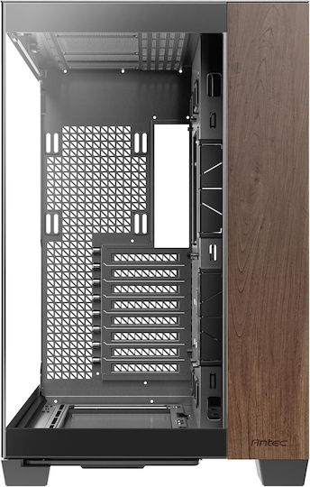 Antec C8 Gaming Full Tower Κουτί Υπολογιστή με Πλαϊνό Παράθυρο Wood