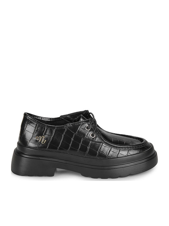 Armanda Women's Oxfords In Black Color