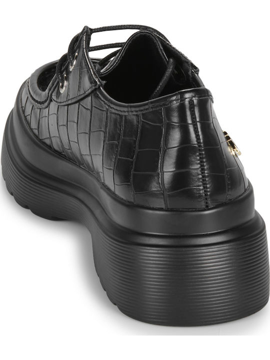 Armanda Women's Oxfords In Black Color