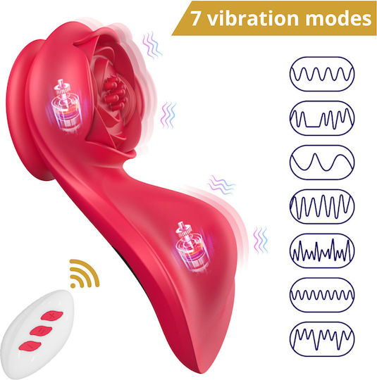 Erospace Vibrator für Paare mit Fernbedienung Rosa