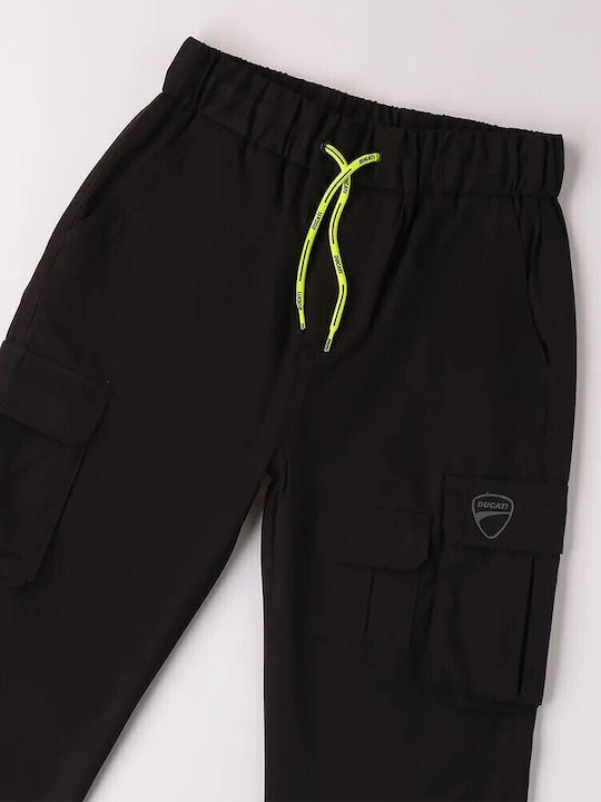 Παιδικό Παντελόνι Cargo Black