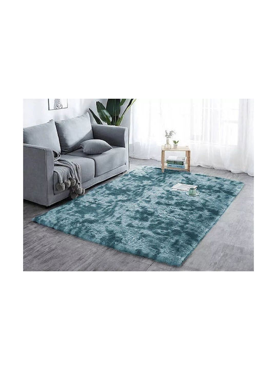 Strado Carpets Χαλί Ορθογώνιο Shaggy Dark Blue 160x200cm