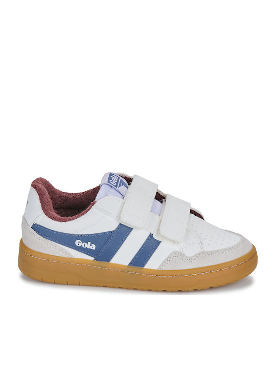 Παιδικά Sneakers με Σκρατς Λευκά