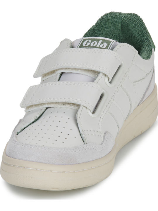 Παιδικά Sneakers με Σκρατς Λευκά