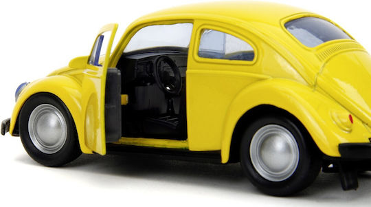 Simba Volkswagen Μεταλλική Φιγούρα Μοντελισμού Αυτοκίνητο Κίτρινη σε Κλίμακα 1:32 14εκ.