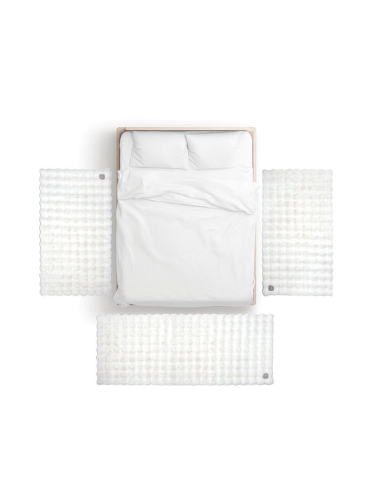 Greenwich Polo Club 3111 Αντιολισθητικό Χαλί Ορθογώνιο White 75x140cm