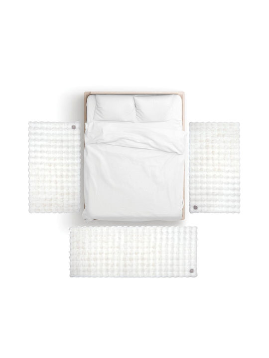 Greenwich Polo Club 3111 Αντιολισθητικό Χαλί Ορθογώνιο White 75x140cm
