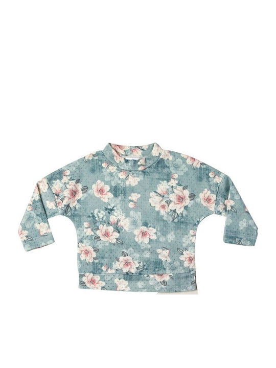 Kinder-Set mit Leggings Winter 2Stück Blau