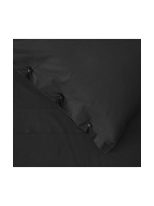 Zucchi Collection Clic Clac Μαξιλαροθήκη Μαύρο 50x80εκ.