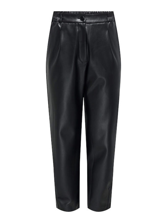 Dama Tesatura Pantaloni Black
