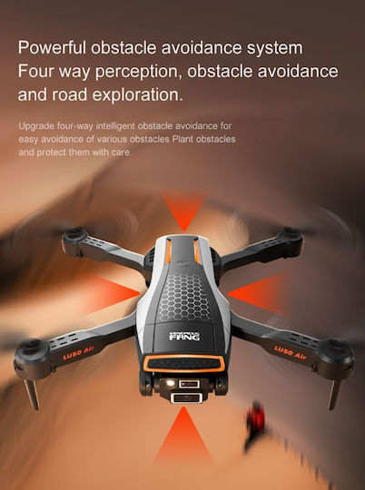 XLURC Xlurc Lc50 Foldable Drone Mini 2.4 GHz with 480p Camera and Controller