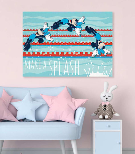 Children's Canvas Painting Minnie Knv0581 80cm X 120cm