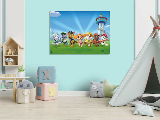 Kids Canvas Painting Paw Patrol Knv0564 65cm X 95cm