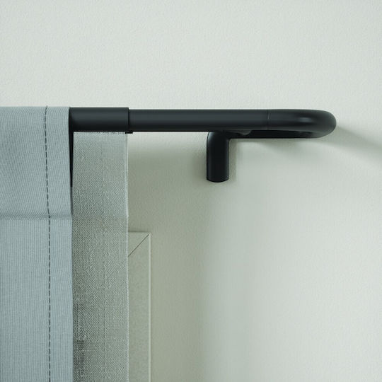 Umbra Ausziehbare Metallische Vorhangstange Twilight Double Doppel mit Stange Φ19mm 76-213cm Metallisch