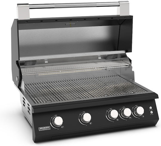 Brabura Fusion 400 RM Gasgrill Rost 77cmx46cmcm mit 4 cm 16.4kW