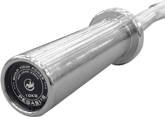 Pegasus Olympic Type Φ50 10kg Length 120cm with Lock Jaw Collars
