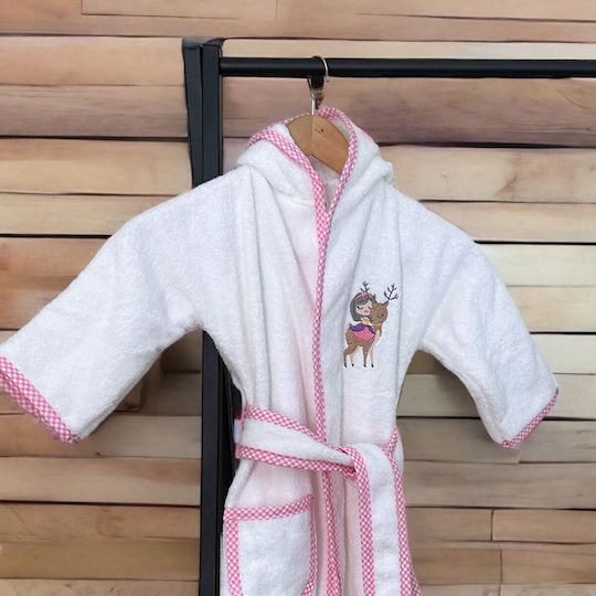 Bunny Bebe Βρεφικό Μπουρνούζι με Κουκούλα