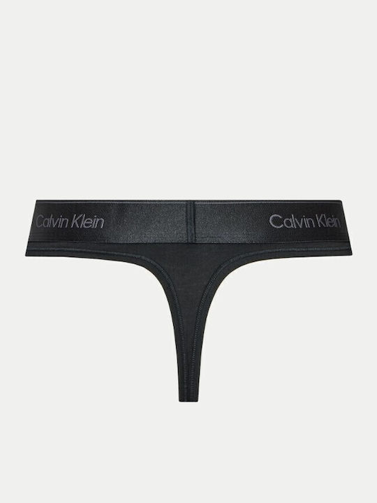Calvin Klein Σετ Εσωρούχων Μπουστάκι με String Μαύρο