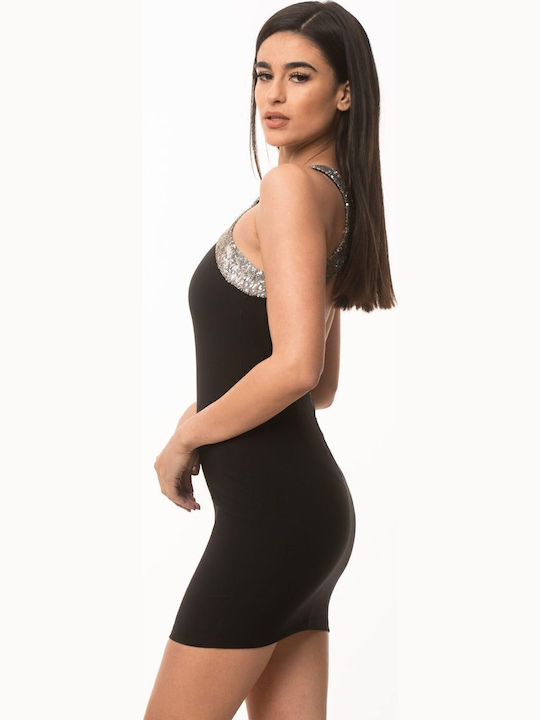 Mini Evening Dress Black