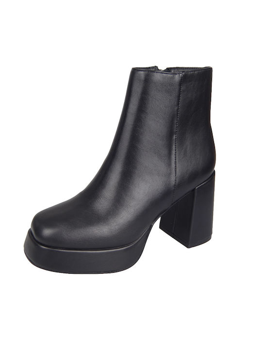 Envie Shoes Ankle Boots Black E45-20267-34