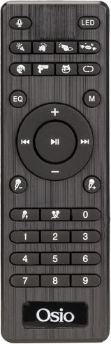 Osio Boxă Karaoke cu Microfon Fără Fir și Efecte de Iluminare OBT-8050 OBT-8050 Negru