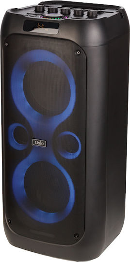 Osio Boxă Karaoke cu Microfon Fără Fir și Efecte de Iluminare OBT-8050 OBT-8050 Negru
