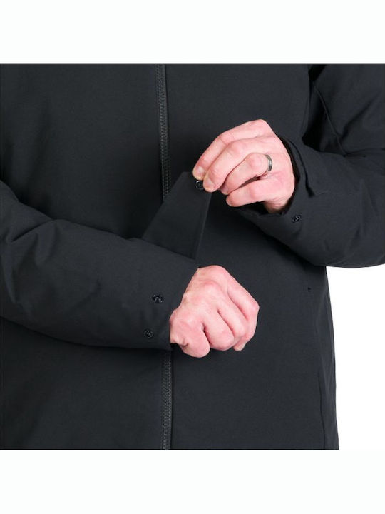 Winter Jacke Parka Wasserdicht und Winddicht Black