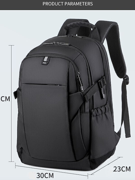 R&J Backpack Αδιάβροχο 32lt Μαύρο