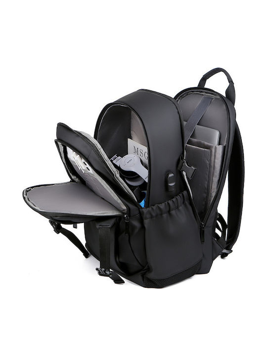 R&J Backpack Αδιάβροχο 32lt Μαύρο