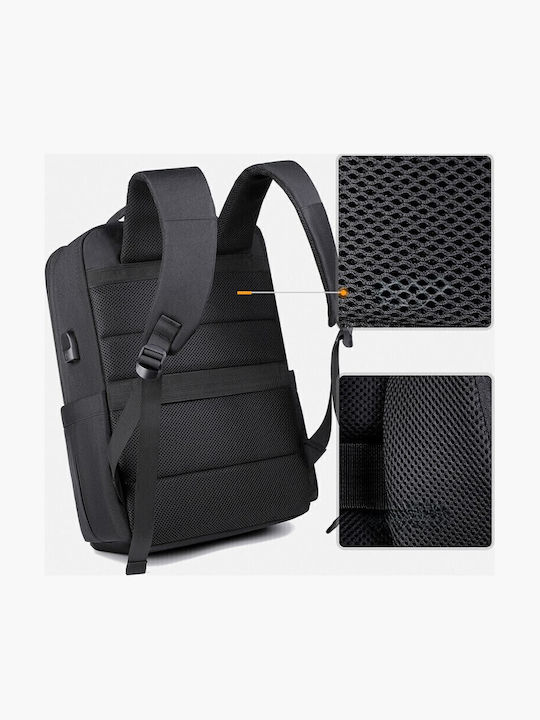 R&J Backpack Αδιάβροχο 19lt Μαύρο