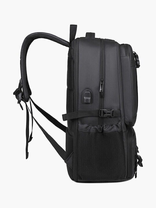 R&J Backpack Waterproof 33lt Black