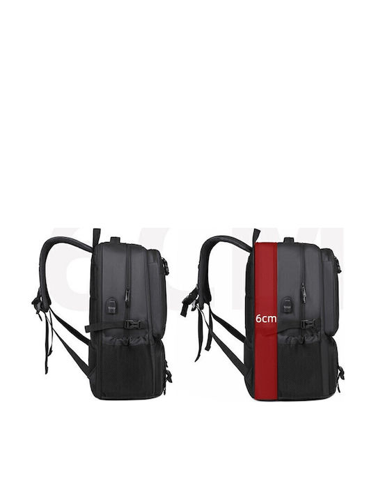 R&J Backpack Waterproof 33lt Black