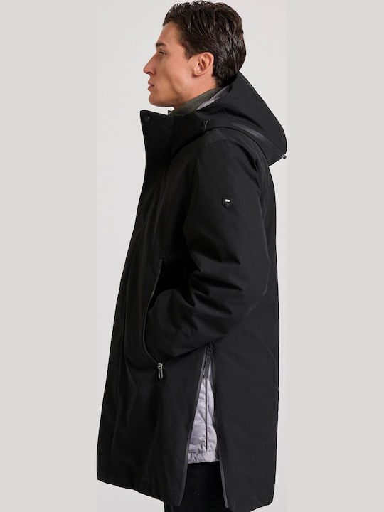 Winter Jacke Parka Schwarz