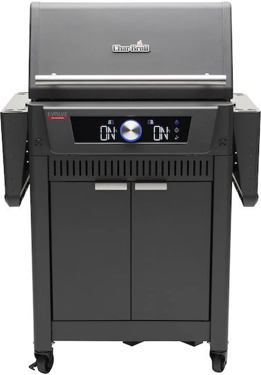 Char-Broil Evolve Газово Барбекю Чугунена Решетка 62брx43брсм. с 4 бр 8.44кВт и Инфрачервен Нагревател
